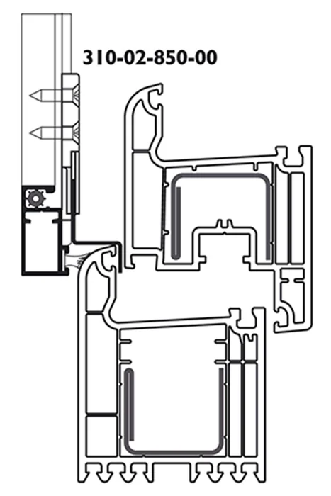 PVC — разрез